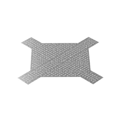 Фотография товара 'Ostec ДВХЛЛКР-500-1,0-СЦ Донная вставка для крестообразного разветвителя для лотков ЛКР 500'