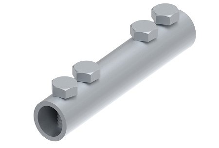 Фотография товара 'Ostec МС-051-ГЦ Соединитель контрольный для круглого проводника, гор. цинк'