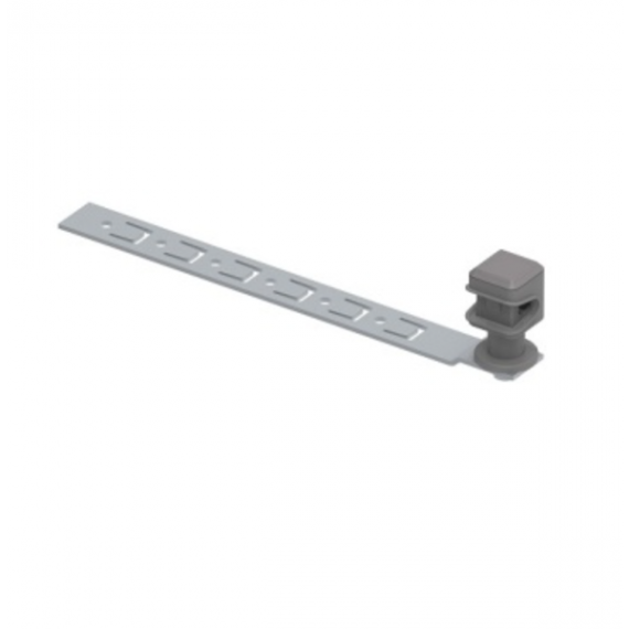 Фотография товара 'Ostec МД-051-П Держатель КЛИК круглого проводника на пластине под черепицу L-330'