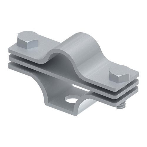 Фотография товара 'Ostec МД-001-Н304 Держатель молниеприемного стержня 16 мм, нерж. AISI 304'