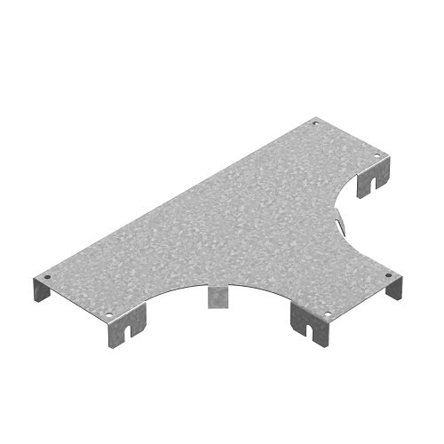 Фотография товара 'Ostec КТП-200-1,2-R100-СЦ Крышка к Т-отводу горизонтальному к лотку ПЛК 200'