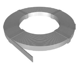 Фотография товара 'Ostec МПП-40х5-ГЦ Плоский проводник 40х5 мм, гор. цинк'