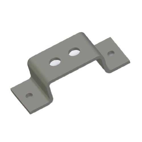 Фотография товара 'Ostec ОПНБ2-М20-6,0-ЭЦ Опора неподвижная база 2, М20, толщ. 6,0 мм, гальван. цинк'