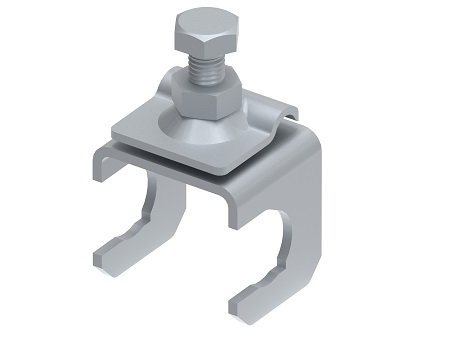 Фотография товара 'Ostec МС-201-ГЦ Соединитель токоотвода и плоского проводника с арматурой, гор. цинк'