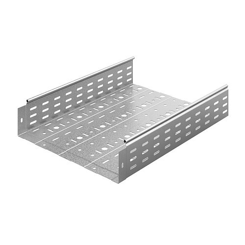 Фотография товара 'Ostec ЛПМЗТ-400х100х3000-1,0-СЦ Металлический лоток перфорированный 400х100х3000'