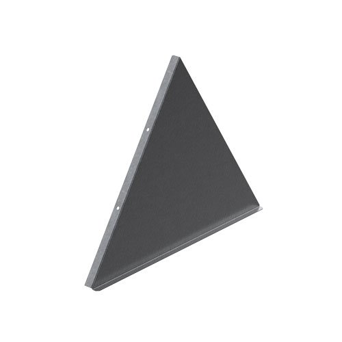 Фотография товара 'Ostec ЗКДЛЗТ-600-1,0-СЦ Заглушка крышки двускатной для лотка 600 мм'