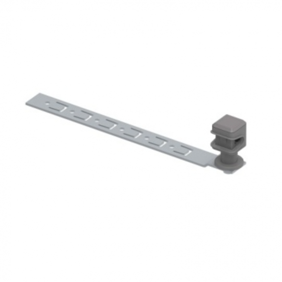 Фотография товара 'Ostec МД-052-П Держатель КЛИК круглого проводника на пластине под черепицу L-415'