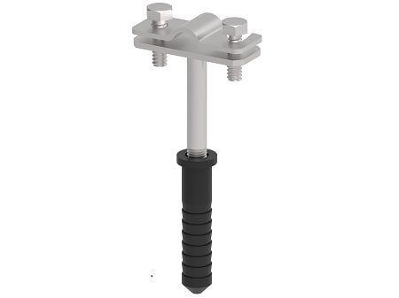 Фотография товара 'Ostec МД-111-ГЦ Держатель для круглых проводников с дюбелем L-100'