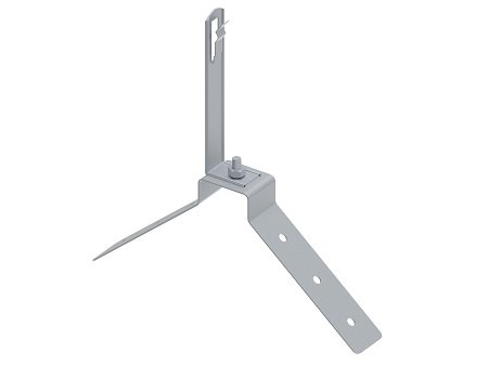 Фотография товара 'Ostec МД-062-ГЦ Держатель на угловой конёк, гор. цинк'