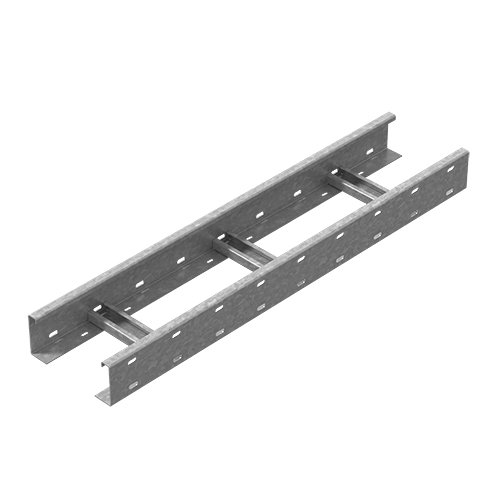 Фотография товара 'Ostec ЛКР-400х85х9000-2,5-СЦ Лестничный лоток кабельрост 400х85х9000'