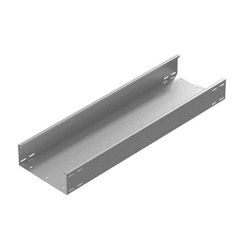 Фотография товара 'Ostec ПЛКН-600х110х3000-2,0-СЦ Промышленный лоток кабельный неперфорированный 600х110х3000'