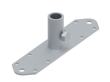 Фотография товара 'Ostec МД-920-ГЦ Держатель изоляционной штанги к стене, гор. цинк'