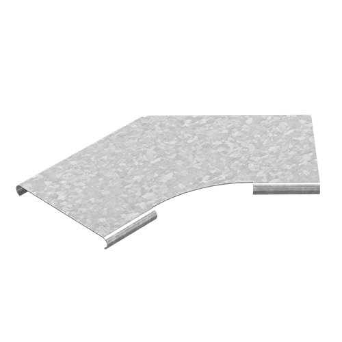 Фотография товара 'Ostec КУПТП45-300-0,7-R100-СЦ Крышка к углу плоскому плавному 45 град. к лотку 300'