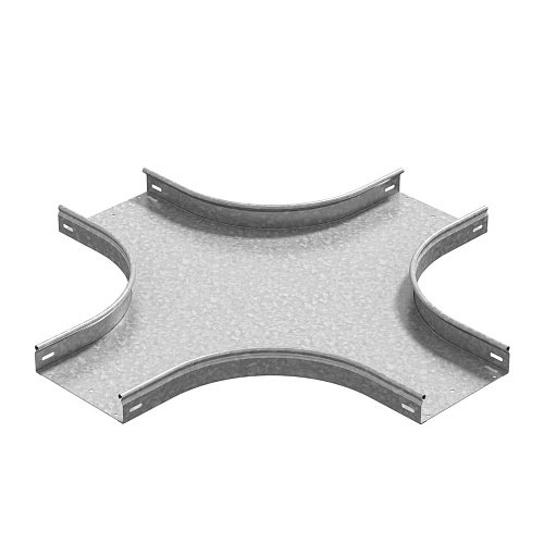 Фотография товара 'Ostec ХТРП-600х150-1,5-R100-СЦ Разветвитель крестообразный плавный универсальный к лотку 600х150'