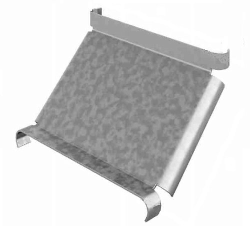 Фотография товара 'Ostec КУСВНР90-100-1,5-СЦ Крышка к угловому соединителю внутреннему к лотку УЛ 100'