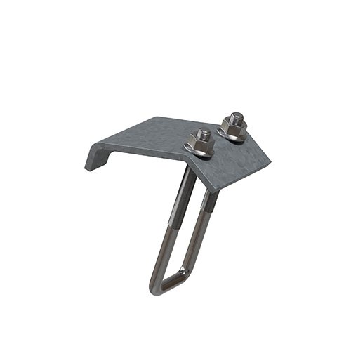 Фотография товара 'Ostec КМБ-160-5,0-ЭЦ Крепеж к металлическим балкам 160 мм, толщ. 5,0 мм'