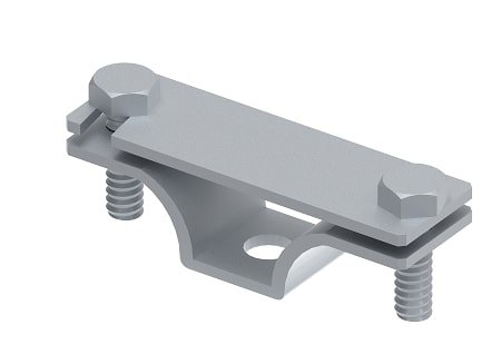 Фотография товара 'Ostec МД-812-ГЦ Держатель плоского проводника до 40 мм, гор. цинк'