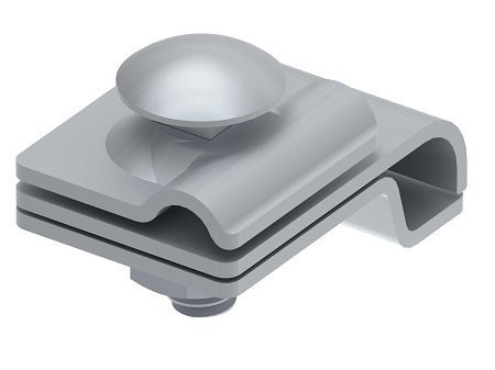 Фотография товара 'Ostec МС-141-ГЦ Соединитель токоотвода на водосточный желоб универсальный, гор. цинк'